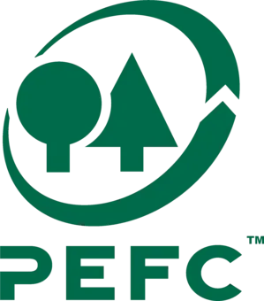 PEFC certified — sustainable forest management